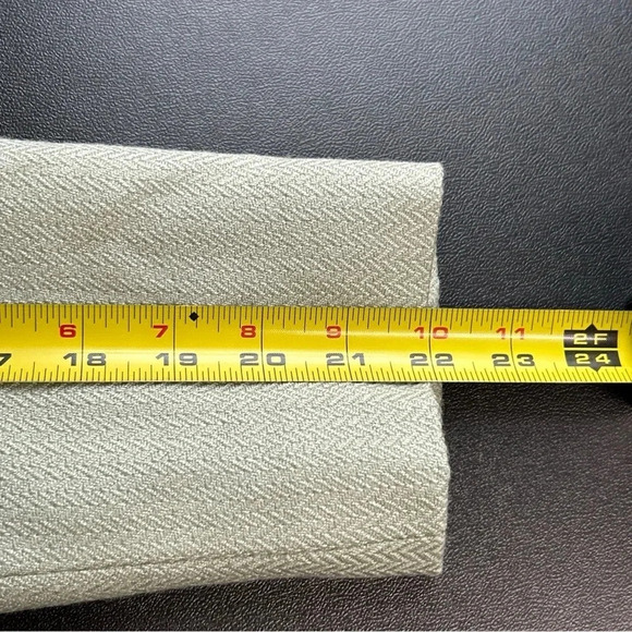 Tahari Women’s 6P Green Wool Blend Blazer Lined Pockets Career Old Money Regal - Picture 10 of 14